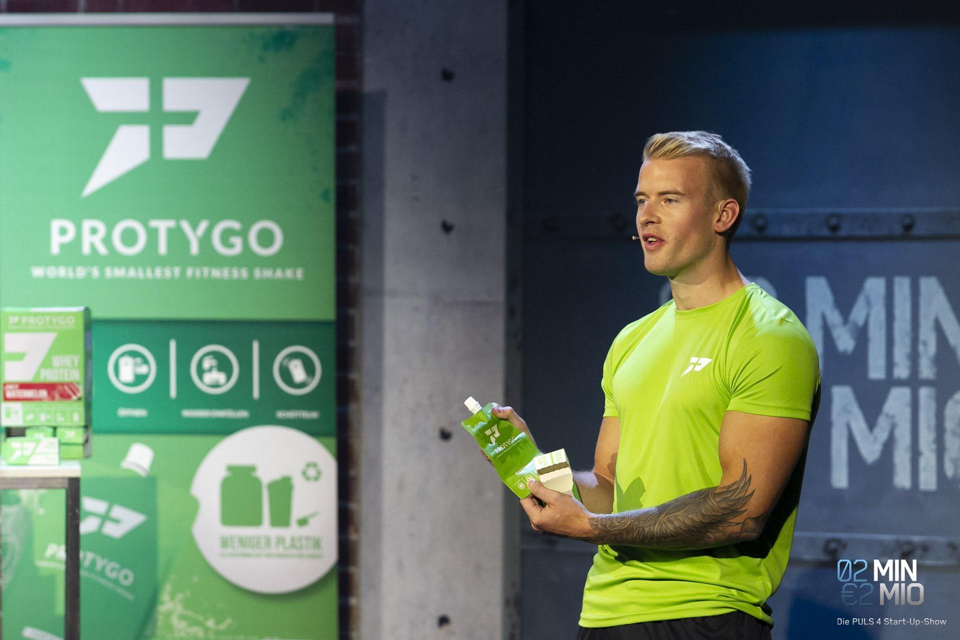 Marco Perner bei der TV-Show „2 Minuten 2 Millionen” © ProSiebenSat.1 Media / Gerry Frank
